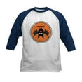 thumbnail image 1 of CafePress - Funny Halloween Bat Baseball Jersey - Kids Cotton Baseball Jersey, 3/4 Sleeve Shirt, 1 of 4