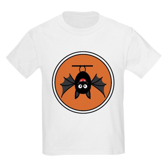 CafePress - Funny Halloween Bat T Shirt - Light Classic Kids Graphic, Short Sleeve T-Shirt, Sizes XS-XL