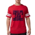 thumbnail image 1 of CafePress - Funny Lawyer Men's Football T Shirt - Mens Football Shirt, 1 of 4