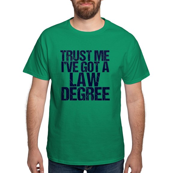 CafePress - Funny Lawyer Men's Value T Shirt - Men's Classic Graphic Cotton T-Shirt