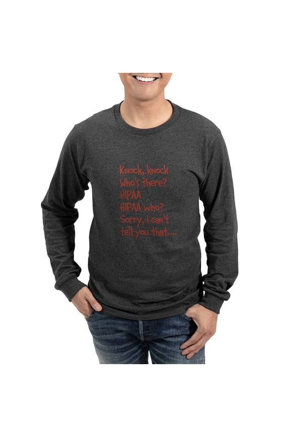 - Funny Medical Joke Long Sleeve T Shirt - Long Sleeve Dark T-Shirt