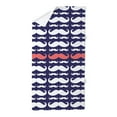 thumbnail image 1 of CafePress - Funny Mustache Pattern - Large Beach Towel, Soft 30"x60" Towel with Unique Design, 1 of 3