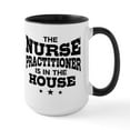 thumbnail image 1 of CafePress - Funny Nurse Practitioner Large Mug - 15 oz Ceramic Large White Novelty Mug, 1 of 4