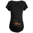 thumbnail image 1 of CafePress - Funny Peeking Baby November Maternity Dark T Shirt - Maternity Dark T-Shirt, 1 of 3