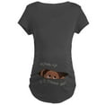 thumbnail image 1 of CafePress - Funny Peeking Baby October Maternity Dark T Shirt - Maternity Dark T-Shirt, 1 of 3