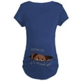 thumbnail image 1 of CafePress - Funny Peeking Out Baby Augu Maternity Dark T Shirt - Maternity Dark T-Shirt, 1 of 3