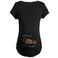 thumbnail image 1 of CafePress - Funny Peeking Out Baby May Maternity Dark T Shirt - Maternity Dark T-Shirt, 1 of 3