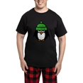 thumbnail image 1 of CafePress - Funny Penguin Cartoon Pajamas - Men's Dark Loose Fit Cotton Pajama Set, 1 of 7