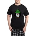 thumbnail image 1 of CafePress - Funny Penguin Cartoon Pajamas - Men's Dark Loose Fit Cotton Pajama Set, 1 of 7