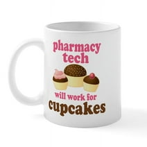 CafePress - Funny Pharmacy Tech Mug - 11 oz Ceramic Mug - Novelty Coffee Tea Cup