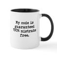 thumbnail image 1 of CafePress - Funny Programmer Or Developer Misquote Mug - 11 oz Ceramic Mug - Novelty Coffee Tea Cup, 1 of 4