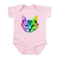 thumbnail image 1 of CafePress - Funny Rainbow Cat Body Suit - Baby Light Bodysuit, Size Newborn - 24 Months, 1 of 4