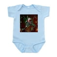 thumbnail image 1 of CafePress - Funny Santa Claus Flying With A Dragon Body Suit - Baby Light Bodysuit, Size Newborn - 24 Months, 1 of 4