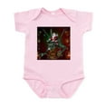 thumbnail image 1 of CafePress - Funny Santa Claus Flying With A Dragon Body Suit - Baby Light Bodysuit, Size Newborn - 24 Months, 1 of 4