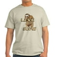 thumbnail image 1 of CafePress - Funny Sloth LIVE SLOW T Shirt - Men's Classic Graphic T-Shirt, 1 of 4