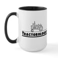 thumbnail image 1 of CafePress - Funny Tractor Large Mug - 15 oz Ceramic Large White Novelty Mug, 1 of 4