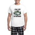 thumbnail image 1 of CafePress - Funny Trout Fishing Joke Pajamas - Men's Light Loose Fit Cotton Pajama Set, 1 of 7