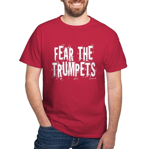 CafePress - Funny Trumpet Dark T Shirt - Men's Classic Graphic Cotton T-Shirt