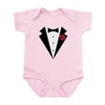 thumbnail image 1 of CafePress - Funny Tuxedo [Red Rose] Infant Bodysuit - Baby Light Bodysuit, Size Newborn - 24 Months, 1 of 4
