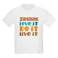 thumbnail image 1 of CafePress - Funny Ziplining Quote Kids Light T Shirt - Light T-Shirt Kids XS-XL, 1 of 4