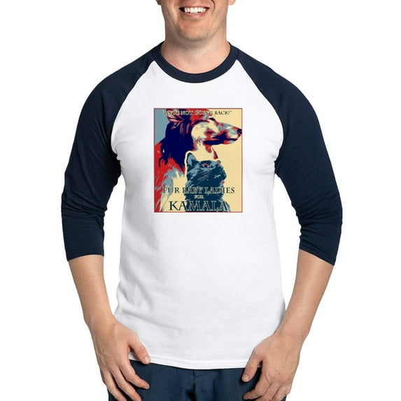 CafePress - Fur Baby Ladies - Cotton Baseball Jersey, 3/4 Raglan Sleeve Shirt