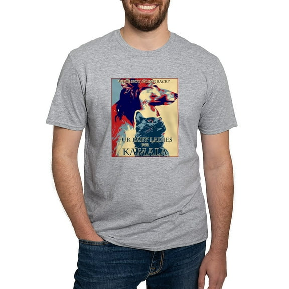 CafePress - Fur Baby Ladies Men's Classic T Shirt - Fitted T-Shirt, Vintage Fit Soft Cotton Tee