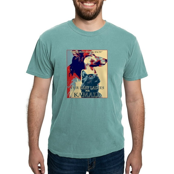 CafePress - Fur Baby Ladies Men's Comfort Colors® T Shirt - Mens Comfort Colors Shirt