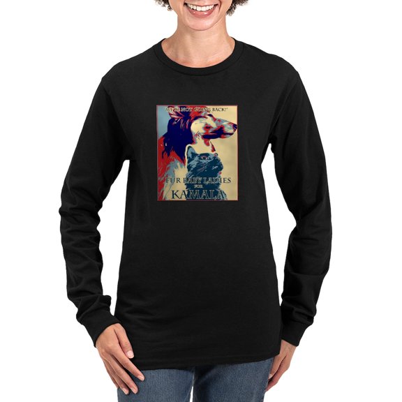 CafePress - Fur Baby Ladies Women's Long Sleeve T Shirt - Women's Long Sleeve Graphic Tee Casual Fit