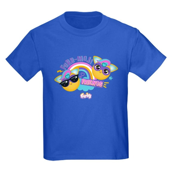 CafePress - Furb Moji Friends Kids T Shirt - Dark T-Shirt Kids XS-XL