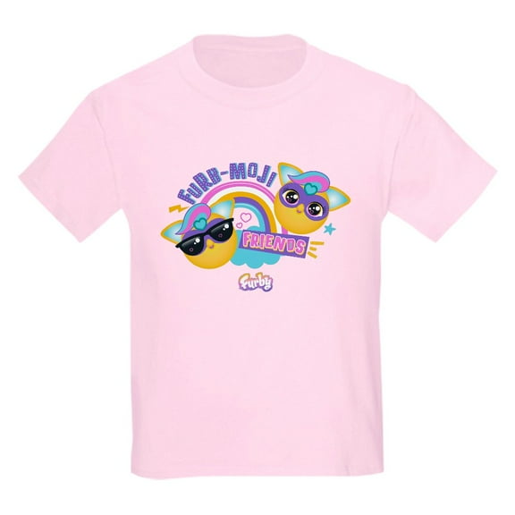 CafePress - Furb Moji Friends Kids T Shirt - Light Classic Kids Graphic, Short Sleeve T-Shirt, Sizes XS-XL