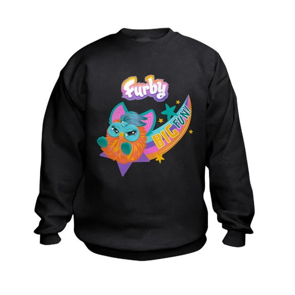 CafePress - Furby Big Fun - Kids Sweatshirt, Youth Crew Neck Sweatshirt