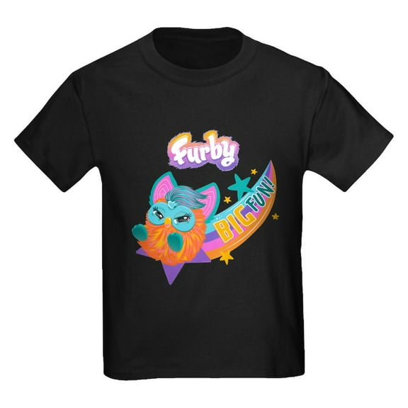 CafePress - Furby Big Fun Kids T Shirt - Dark T-Shirt Kids XS-XL