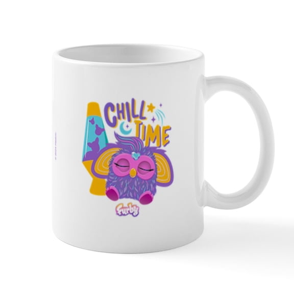 CafePress - Furby Chill Time - 11 oz Ceramic Mug - Novelty Coffee Tea Cup