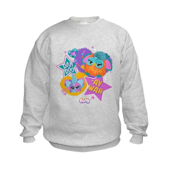 CafePress - Furby Dah Doo - Kids Sweatshirt, Youth Crew Neck Sweatshirt