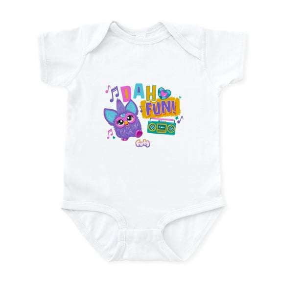 CafePress - Furby Dah Fun - Baby Light Bodysuit, Size Newborn - 24 Months