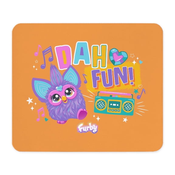 CafePress - Furby Dah Fun - Non-slip Rubber Mousepad, Gaming Mouse Pad