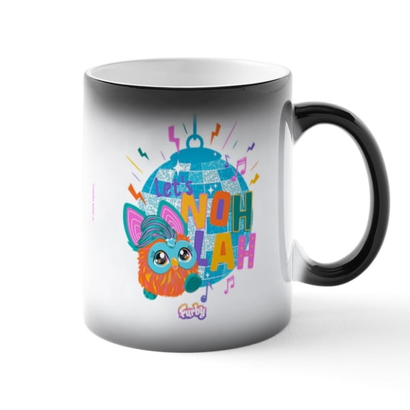 CafePress - Furby Disco Ball - 11 oz Color Changing Magic Mug