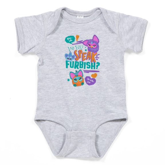 CafePress - Furby Do You Speak Furbish? - Cute Infant Bodysuit Baby Romper - Size Newborn - 24 Months