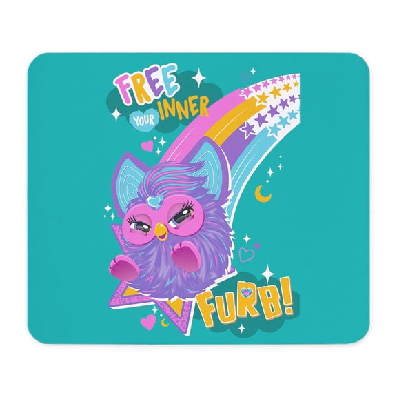CafePress - Furby Inner Furb - Non-slip Rubber Mousepad, Gaming Mouse Pad