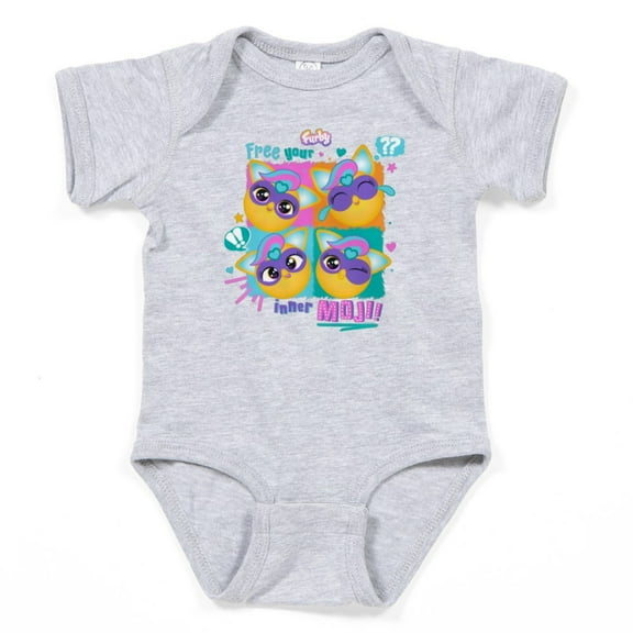 CafePress - Furby Inner Moji - Cute Infant Bodysuit Baby Romper - Size Newborn - 24 Months