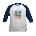 thumbnail image 1 of CafePress - Furby Inner Moji Kids Baseball T Shirt - Kids Cotton Baseball Jersey, 3/4 Sleeve Shirt, 1 of 4