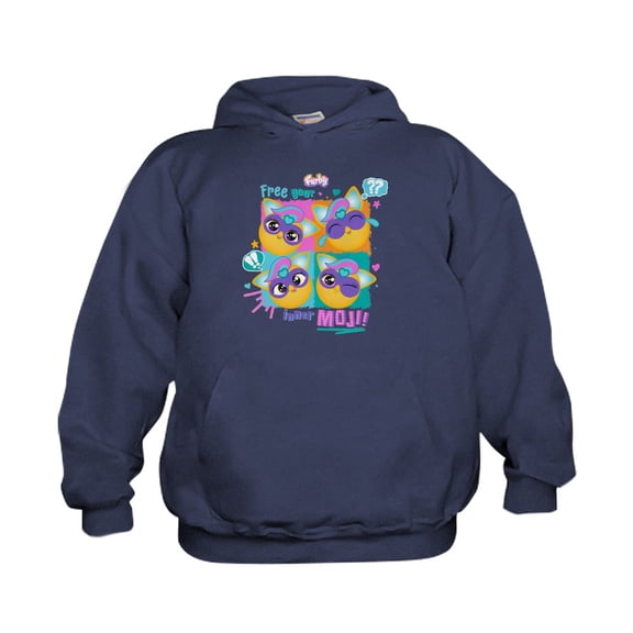 CafePress - Furby Inner Moji - Kids Hooded Sweatshirt, Classic Hoodie