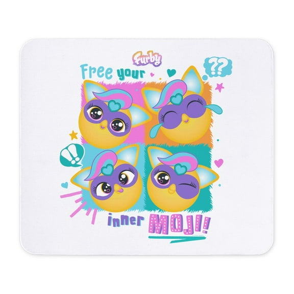 CafePress - Furby Inner Moji - Non-slip Rubber Mousepad, Gaming Mouse Pad