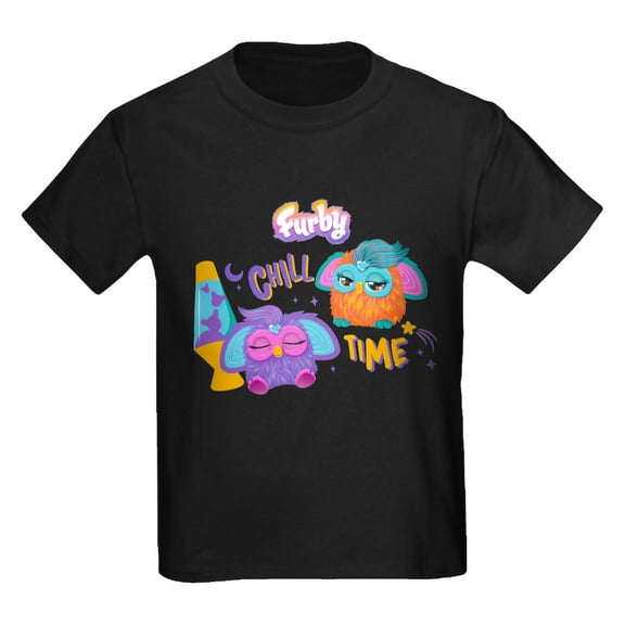 CafePress - Furby Lava Lamp Kids T Shirt - Dark T-Shirt Kids XS-XL