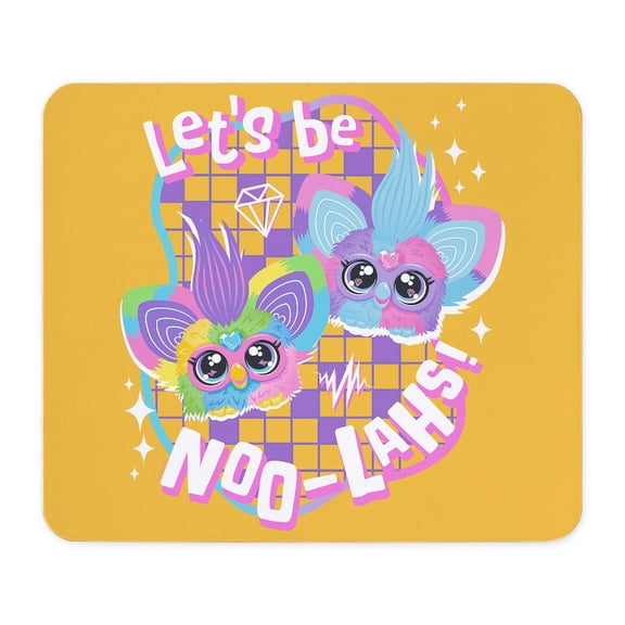 CafePress - Furby Let's Be Noo Lahs - Non-slip Rubber Mousepad, Gaming Mouse Pad