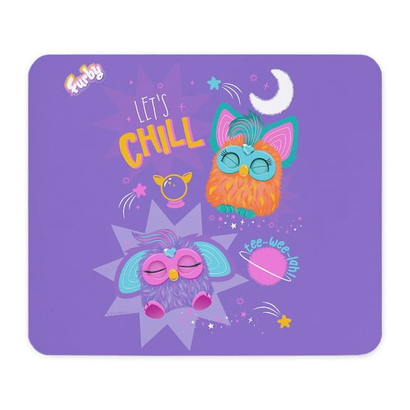 CafePress - Furby Let's Chill - Non-slip Rubber Mousepad, Gaming Mouse Pad