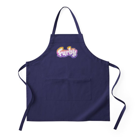 CafePress - Furby Logo - Kitchen Apron with Pockets, Grilling Apron, Baking Apron