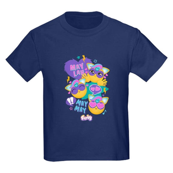 CafePress - Furby May Lah Kids T Shirt - Dark T-Shirt Kids XS-XL