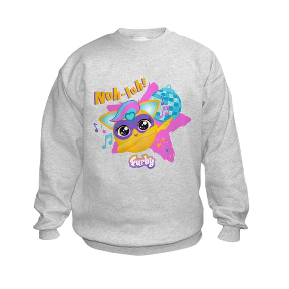 CafePress - Furby Noh Lah! - Kids Sweatshirt, Youth Crew Neck Sweatshirt
