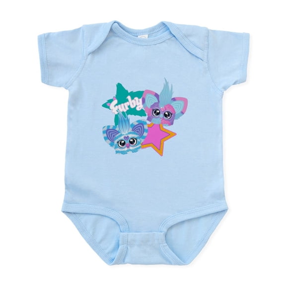 CafePress - Furby Stars - Baby Light Bodysuit, Size Newborn - 24 Months